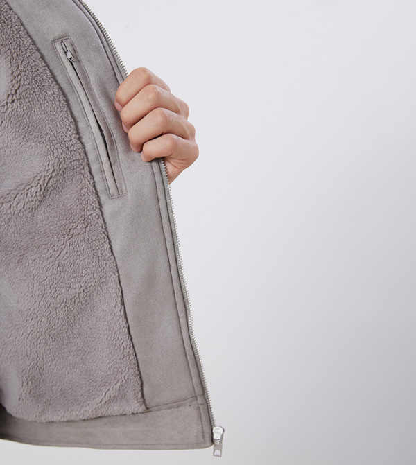 LC Waikiki  Overcoats - Grey Overcoats
