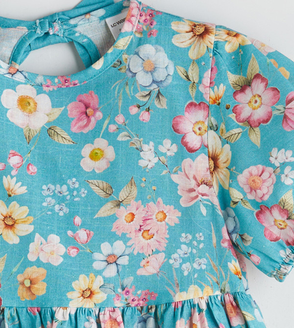 LC Waikiki LC Waikiki - Turquoise Casual Dress