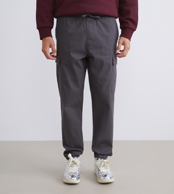 LC Waikiki  Casual Pants - Grey Casual Pants