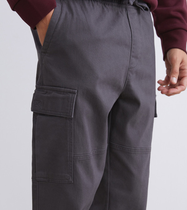 LC Waikiki  Casual Pants - Grey Casual Pants