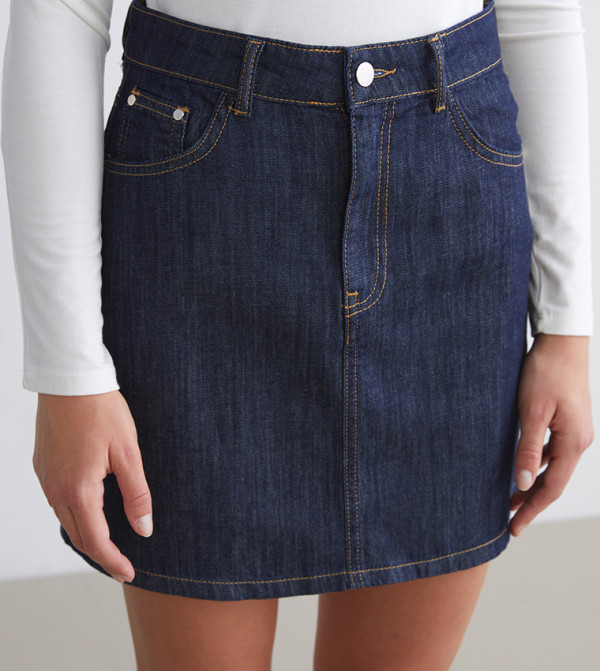 LC Waikiki  Skirts - Navy Mini Skirts