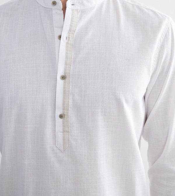 اٍل سي واي كيكي ملابس - أبيض Long Sleeves