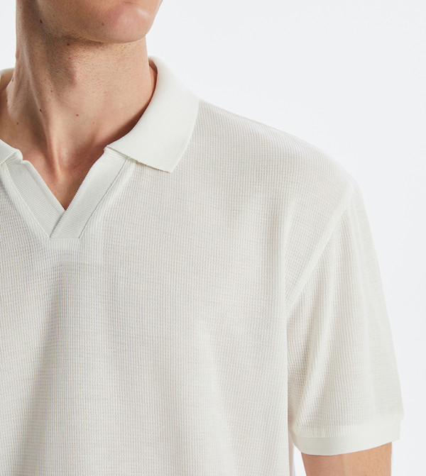 اٍل سي واي كيكي  ملابس - بيج قمصان بولو