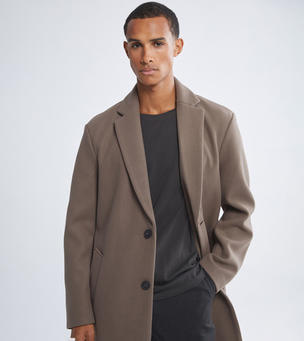 LC Waikiki  Overcoats - Brown Overcoats