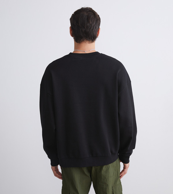 LC Waikiki Hoodies & Sweatshirts - Black Sweatshirts