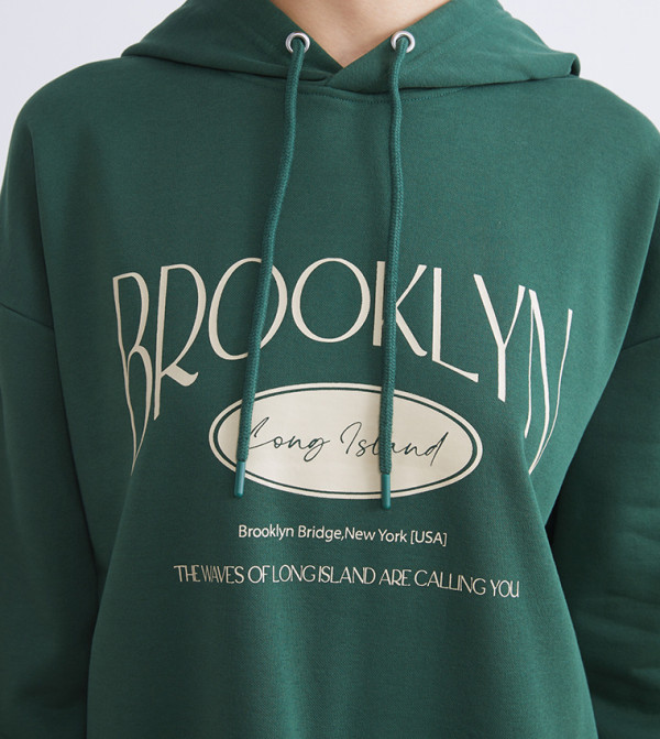 LC Waikiki  Hoodies - Green Hoodies