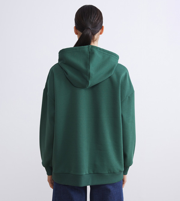 LC Waikiki  Hoodies - Green Hoodies