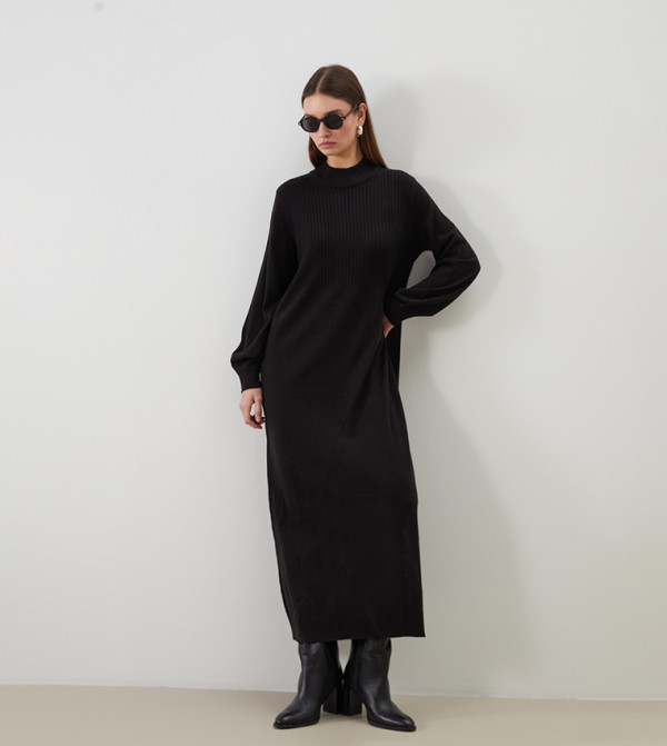 اٍل سي واي كيكي فساتين كاجوال - أسود Maxi Dresses