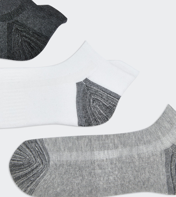 اٍل سي واي كيكي  جوارب للكاحل  - متعدد Ankle Length Socks