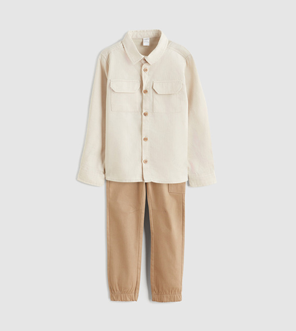 LC Waikiki - Beige clothing sets