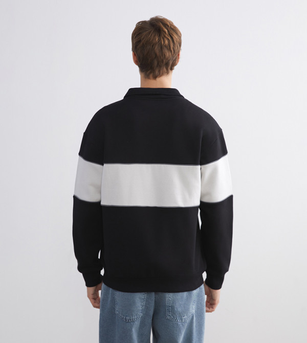 LC Waikiki  Hoodies & Sweatshirts - Black Sweatshirts