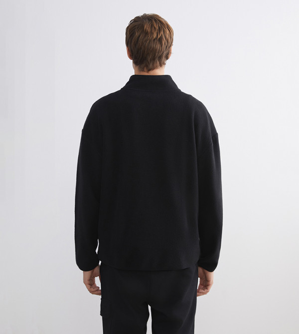 LC Waikiki  Hoodies & Sweatshirts - Black Sweatshirts