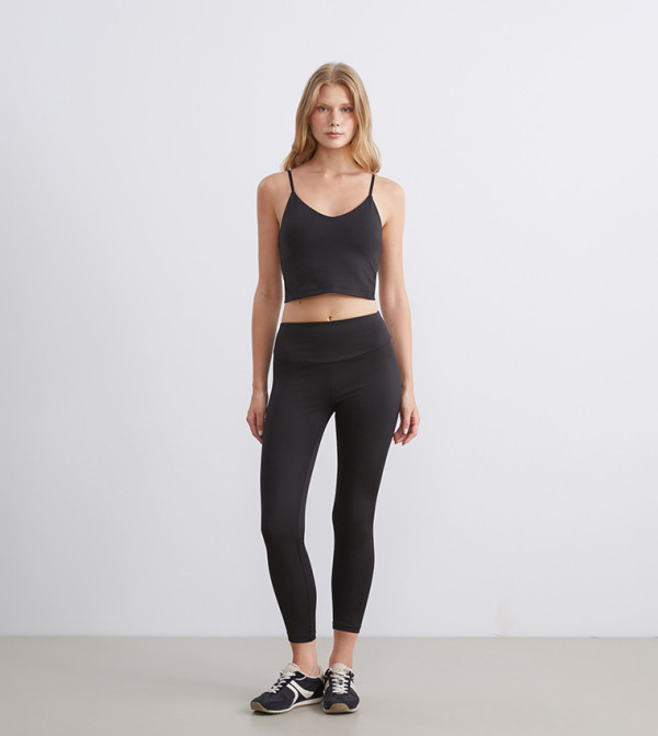 اٍل سي واي كيكي  توبات بلا أكمام  - أسود Sleeveless Tops
