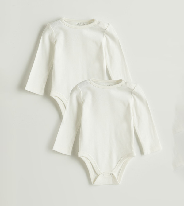 LC Waikiki Onepiece & Bodysuits - Ecru Bodysuit