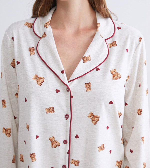 LC Waikiki  Maternity Clothing - Beige Sleep wear