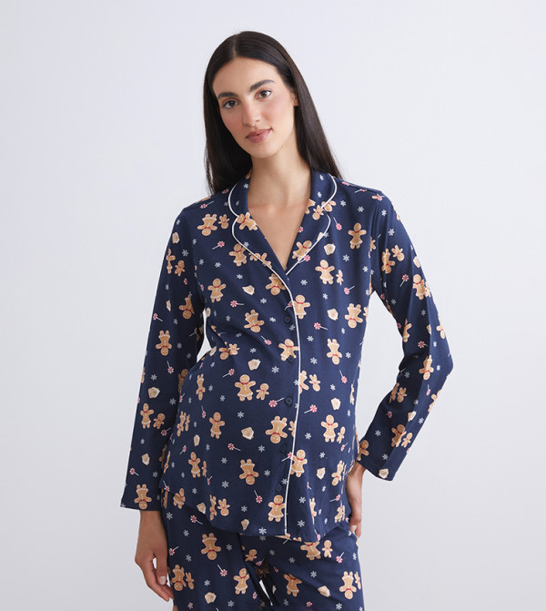 LC Waikiki  Maternity Clothing - NAVY BLUE Sleep wear