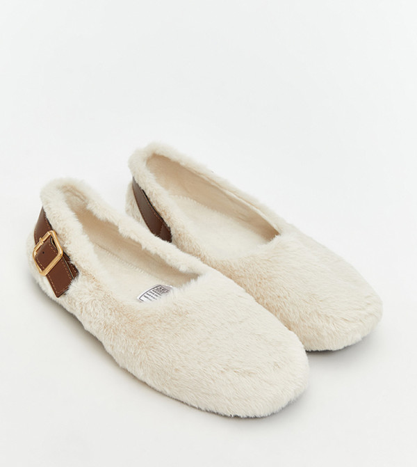 LC Waikiki  Shoes - Beige Bedroom Slippers