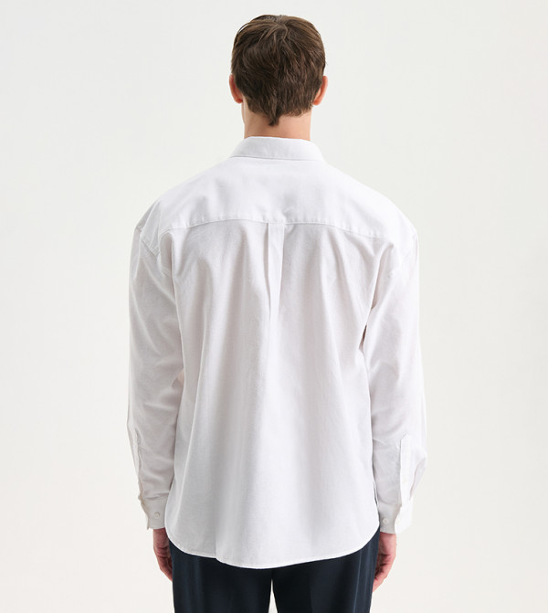 LC Waikiki  Shirts - White Long Sleeves