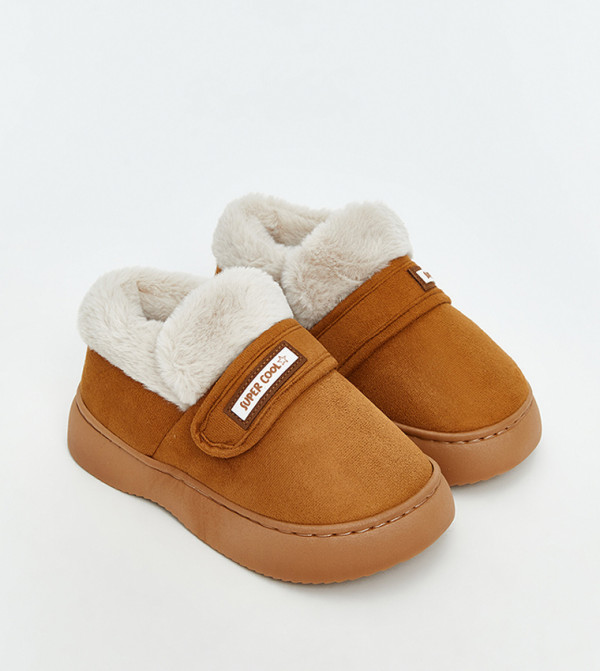 LC Waikiki  Shoes - Brown Bedroom Slippers