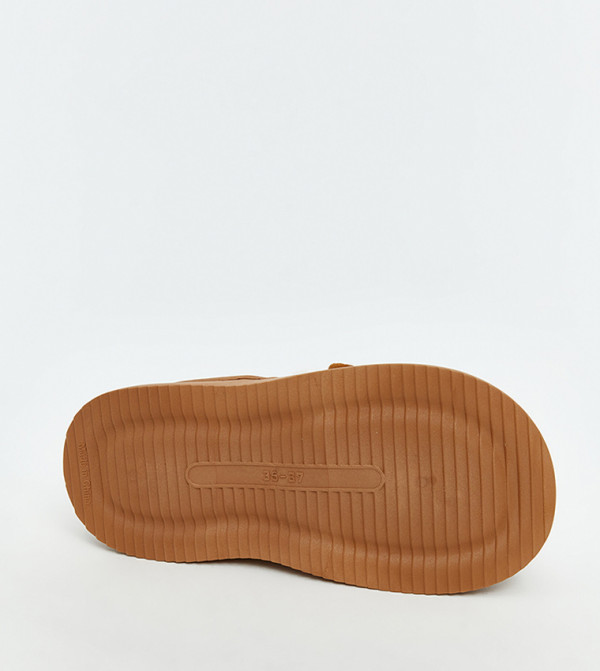 LC Waikiki  Shoes - Brown Bedroom Slippers