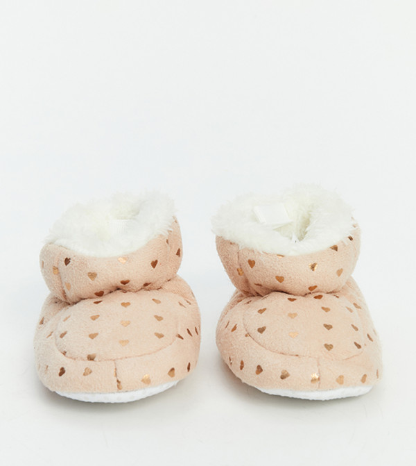 LC Waikiki  Baby Essentials - Peach Booties