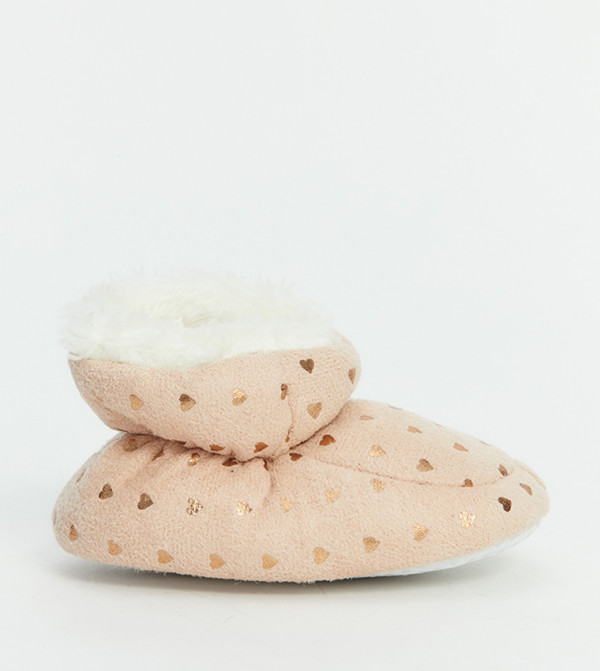 LC Waikiki  Baby Essentials - Peach Booties