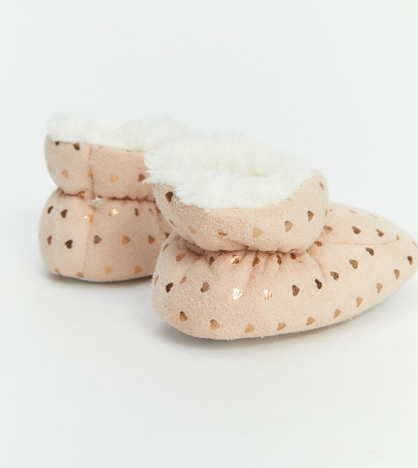 LC Waikiki  Baby Essentials - Peach Booties
