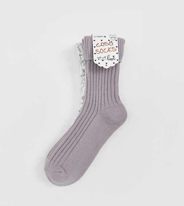 اٍل سي واي كيكي  جوارب للمنتصف الساق  - متعدد Calf Length Socks