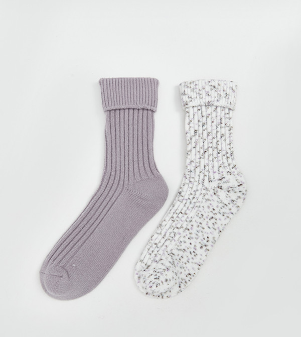 اٍل سي واي كيكي  جوارب للمنتصف الساق  - متعدد Calf Length Socks