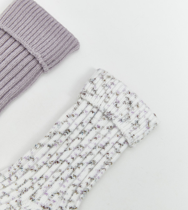 اٍل سي واي كيكي  جوارب للمنتصف الساق  - متعدد Calf Length Socks