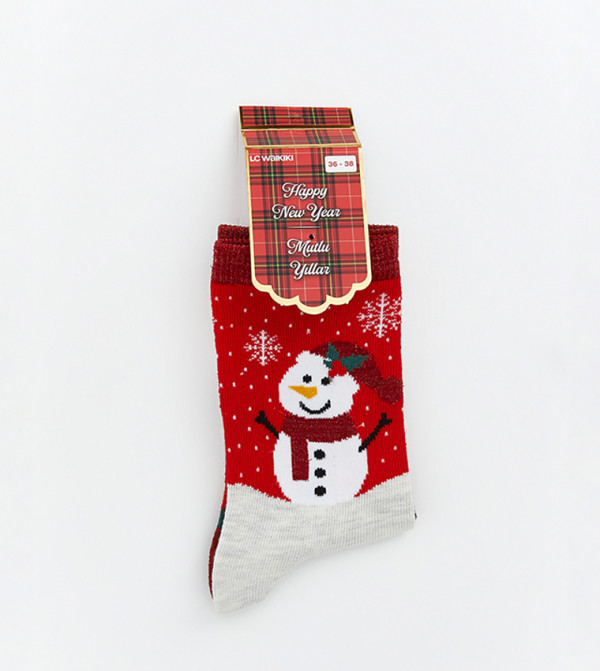 اٍل سي واي كيكي  جوارب للمنتصف الساق  - متعدد Calf Length Socks