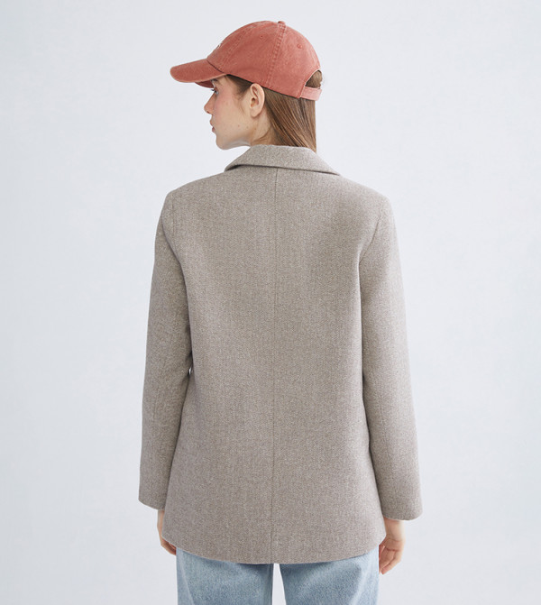 LC Waikiki  Overcoats - Brown Overcoats