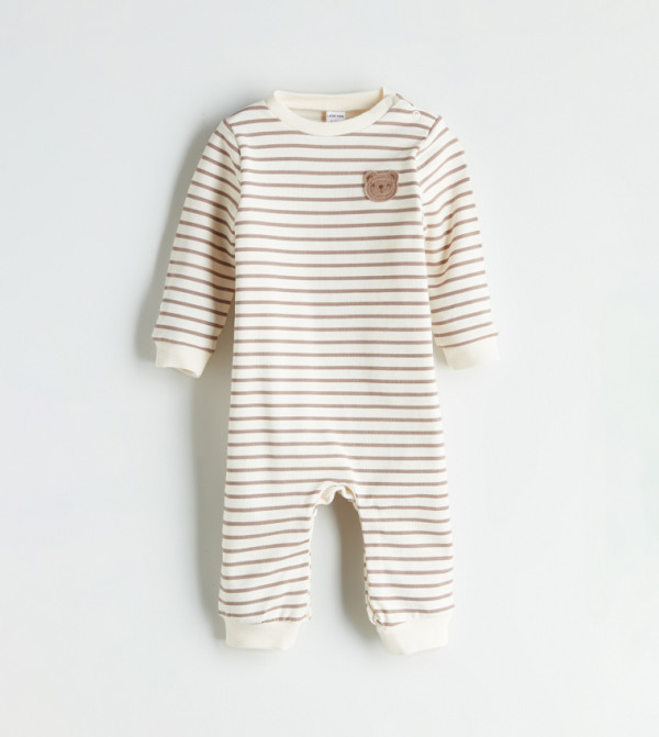 LC Waikiki  Sleep Suits - Cream Sleep Suits