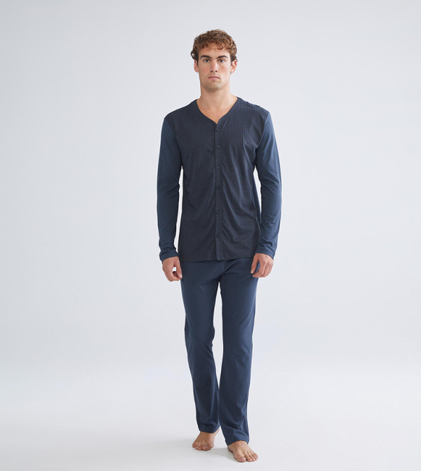 LC Waikiki Sleepwear - Indigo Pyjama Set