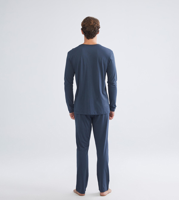 LC Waikiki Sleepwear - Indigo Pyjama Set