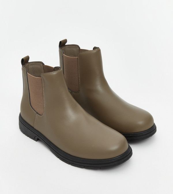 LC Waikiki Boots - Beige Chelsea Boots
