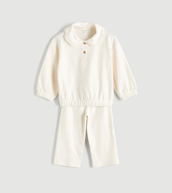 LC Waikiki Clothing - Cream clothing sets