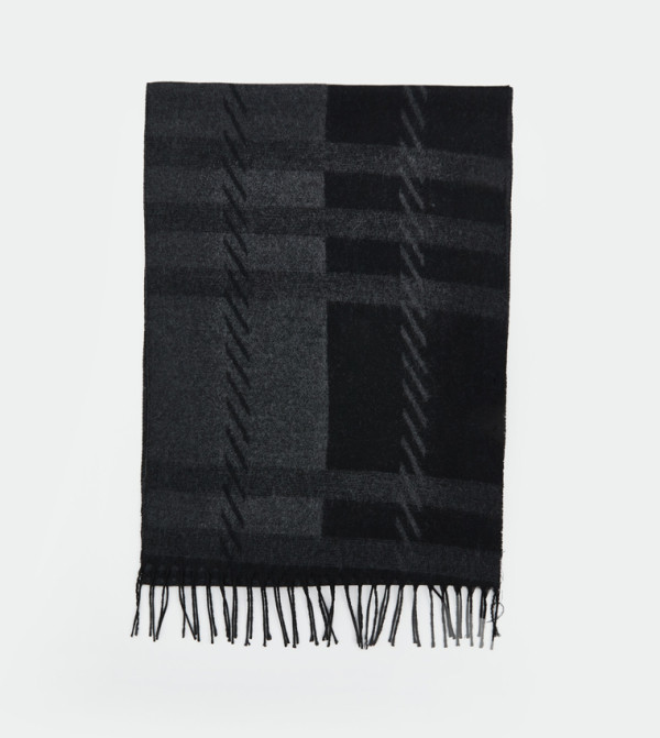 LC Waikiki  Scarves - Grey Blanket Scarves