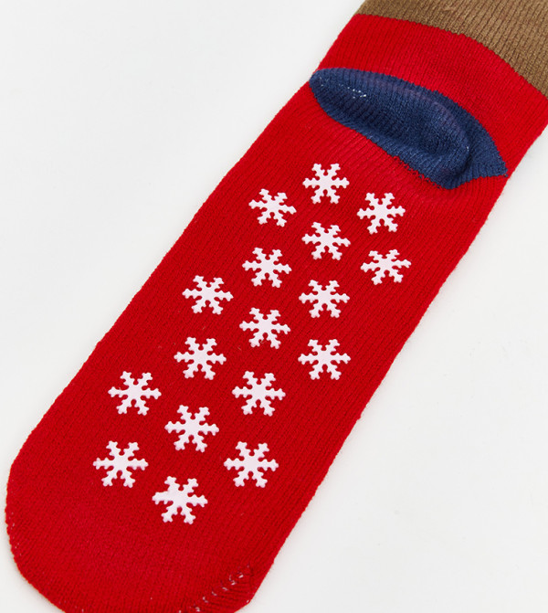 LC Waikiki  Calf Length Socks - Red Calf Length Socks