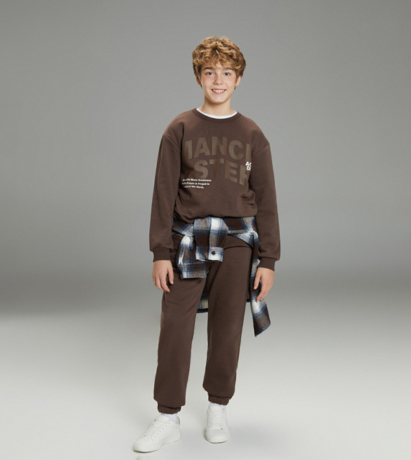 LC Waikiki  Sportswear - Brown Tracksuits