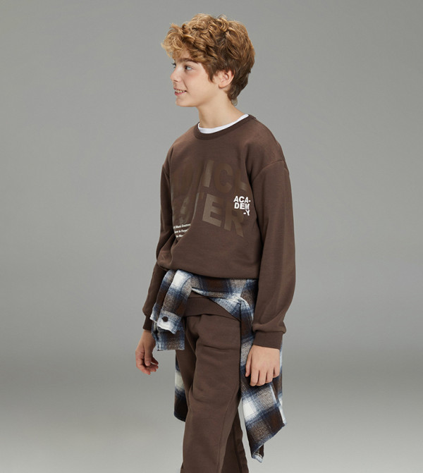LC Waikiki  Sportswear - Brown Tracksuits