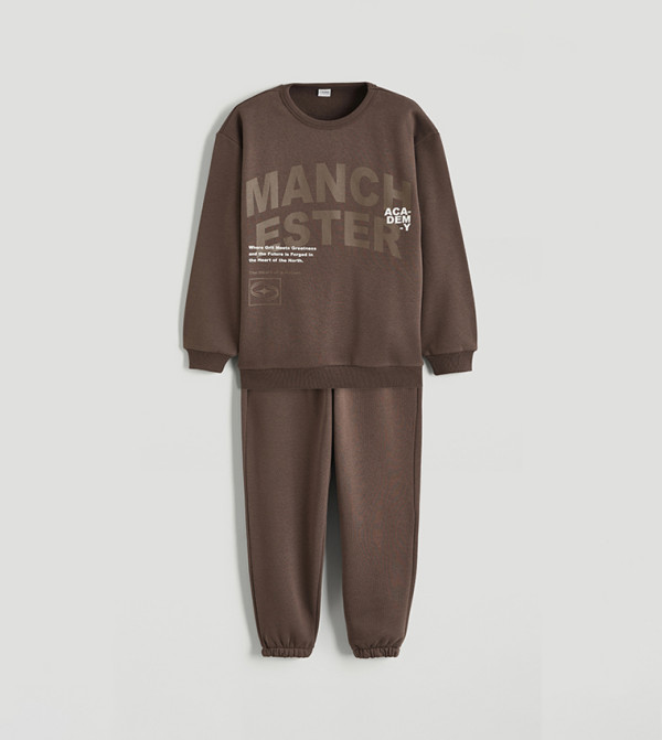 LC Waikiki  Sportswear - Brown Tracksuits