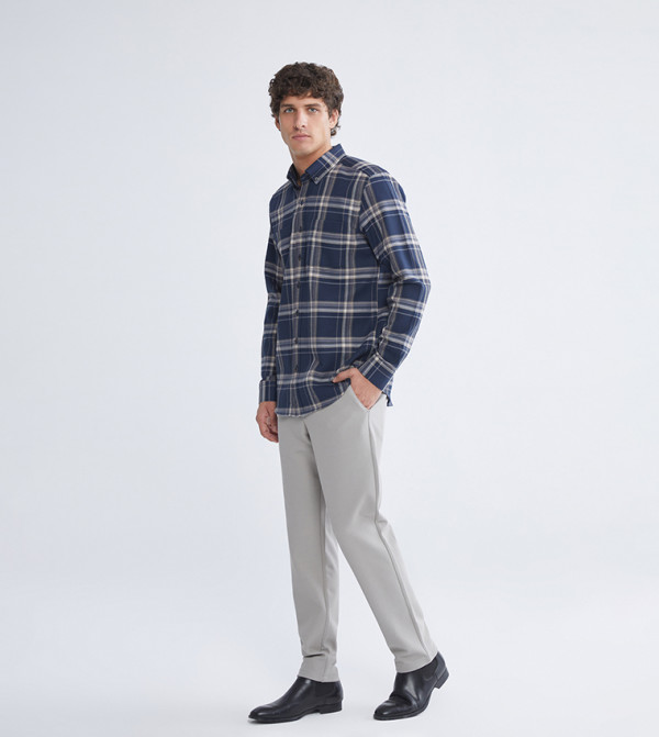 LC Waikiki colorpop-m - Blue Long Sleeves