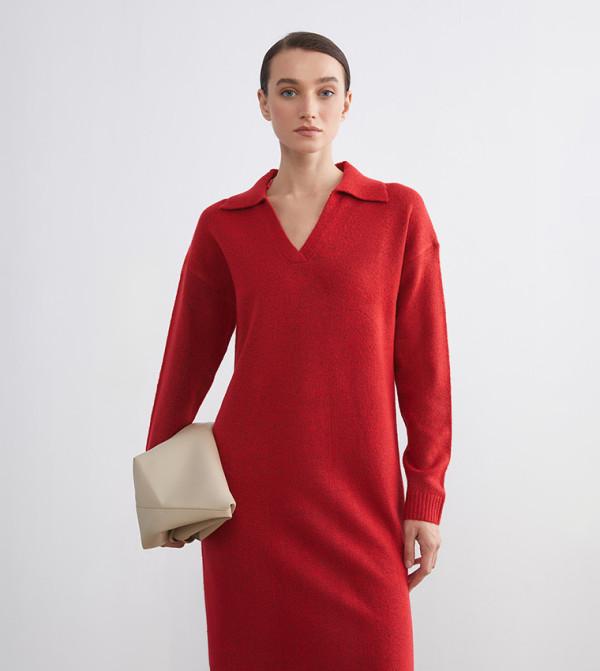 LC Waikiki Maternity Clothing - Red Dresses