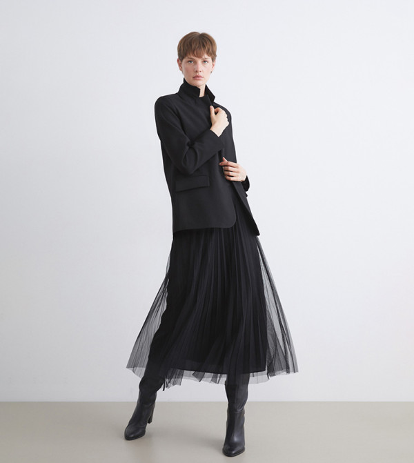 LC Waikiki  Skirts - Black Midi Skirts