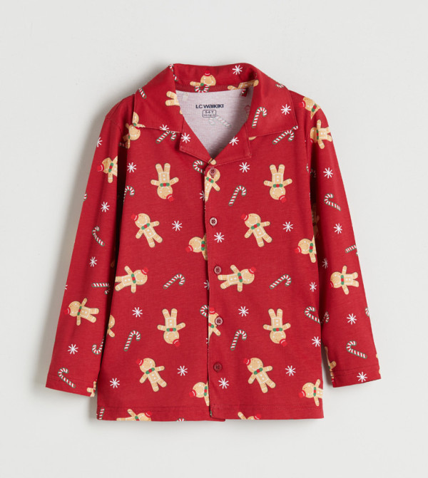 LC Waikiki  Nightwear - Red Top & Pyjama Sets