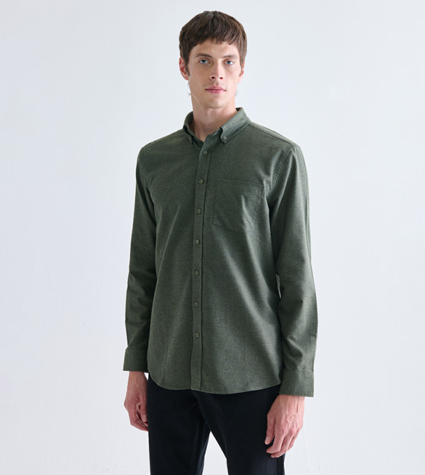 اٍل سي واي كيكي  ملابس - زيتي  Long Sleeves