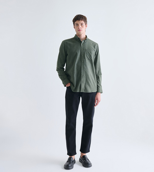 اٍل سي واي كيكي  ملابس - زيتي  Long Sleeves