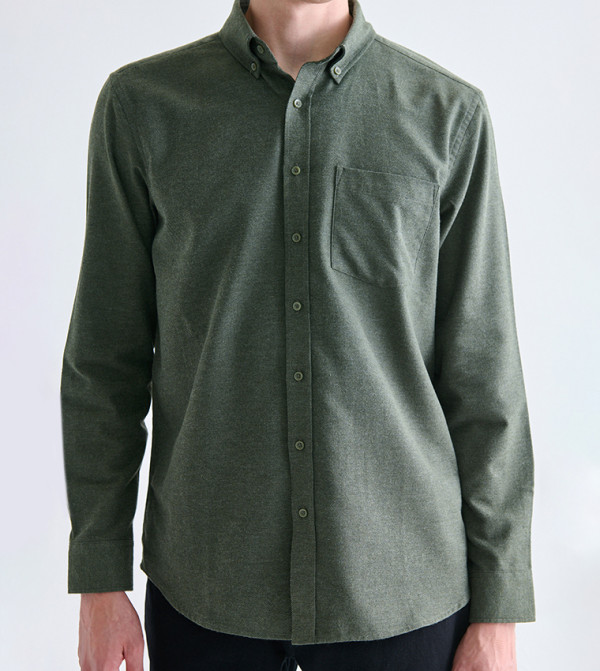 اٍل سي واي كيكي  ملابس - زيتي  Long Sleeves