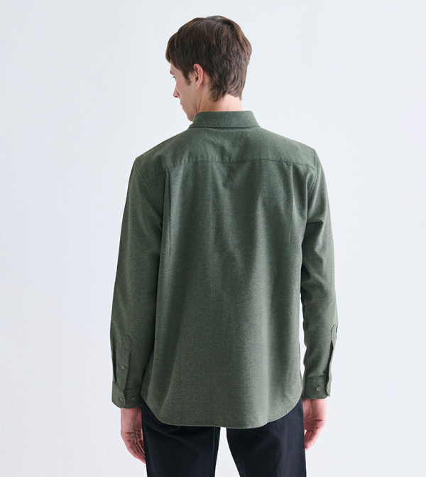 اٍل سي واي كيكي  ملابس - زيتي  Long Sleeves